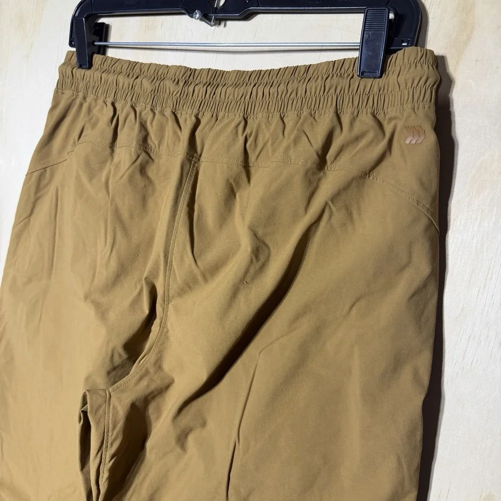 All In Motion Cargo Jogger Pants Mens Large Brown Stretch Hiking Athletic Travel